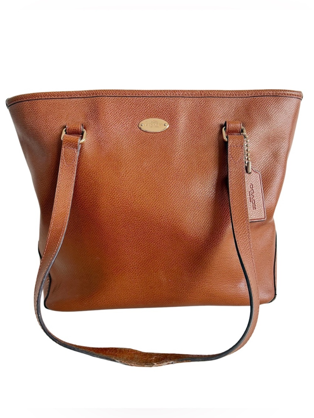 Coach City Zip Tote Crossgrain AS-IS Project